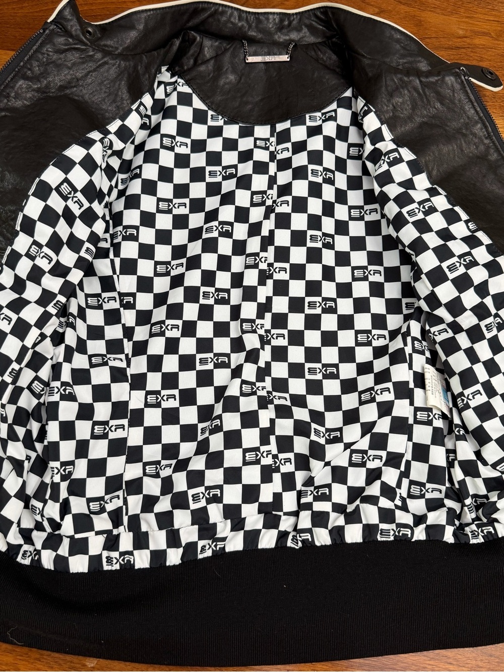 EXR Racing Motorcycle Leather Jacket Black Women’s XS Moto Embroidered - Picture 12 of 15